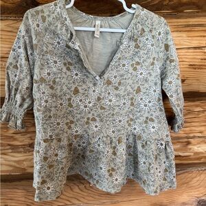 Rylee + Cru Floral dress